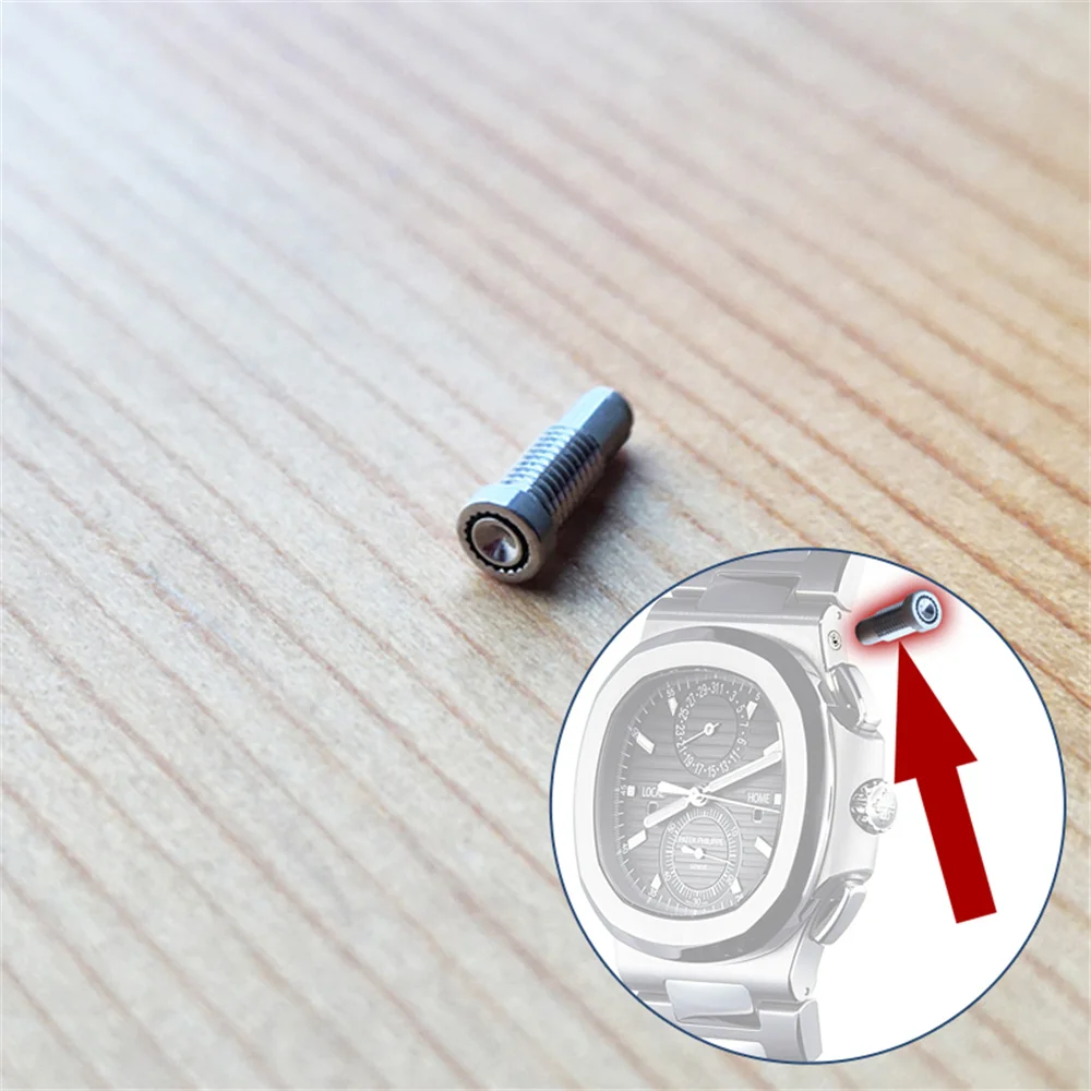 Patek Philippe Watch Nautilus - 18 k Beyaz Altın Gizli Saat