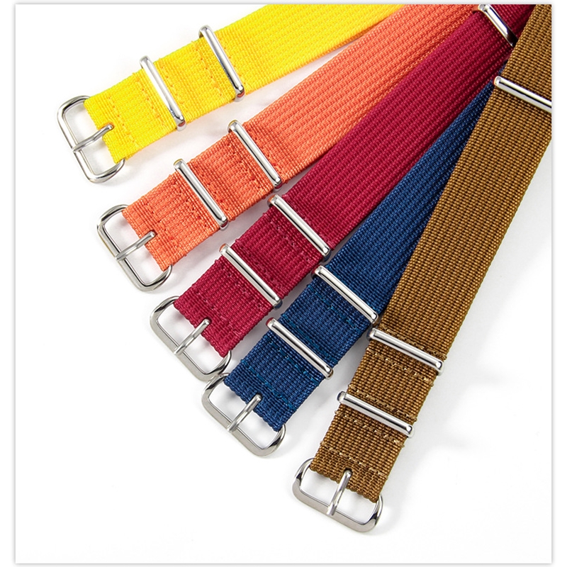 Nato Strap Nylon - 18 20 22mm Seiko Samsung Omega