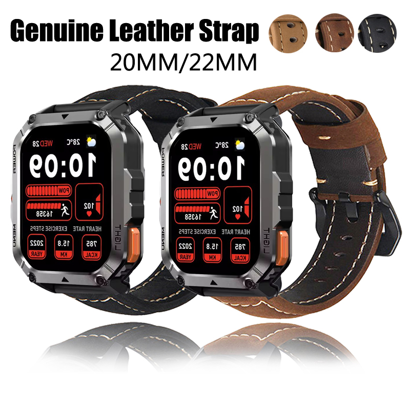 Leather Strap Quick Release - Hızlı Bırakma Deri Kayışlar Blackview W70