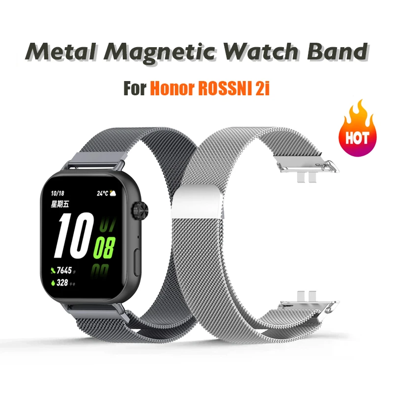 Mesh Strap Metal - Paslanmaz Çelik Metal Manyetik Milanese Kayış
