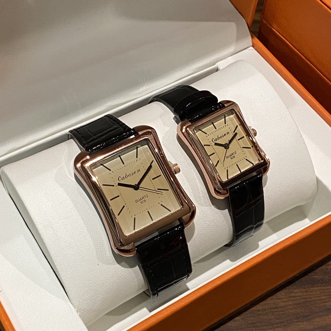 Sevgili saati Kuvars Hareketi  - Leather Watch Band Men incelemesi ve fiyatı
