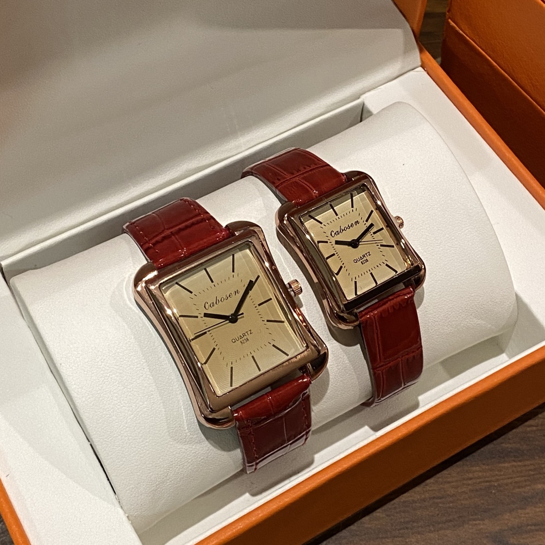 Sevgili saati Kuvars Hareketi  - Leather Watch Band Men incelemesi ve fiyatı