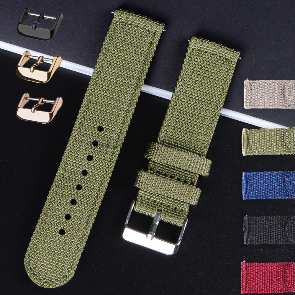 18 20 22 24mm Naylon Kanvas Ka - Nato Strap Nylon incelemesi ve fiyatı