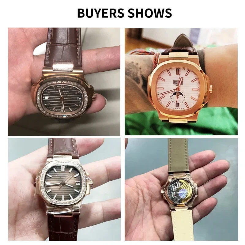 Yüksek Qualit sığır derisi saa - Patek Philippe Watch Nautilus incelemesi ve fiyatı